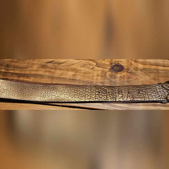 J. Crew Womens Bronze Leather Belt - Picture 7 of 7